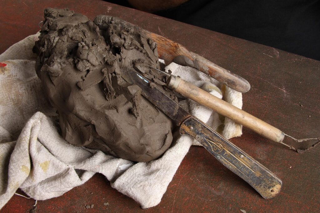 A parcel of clay