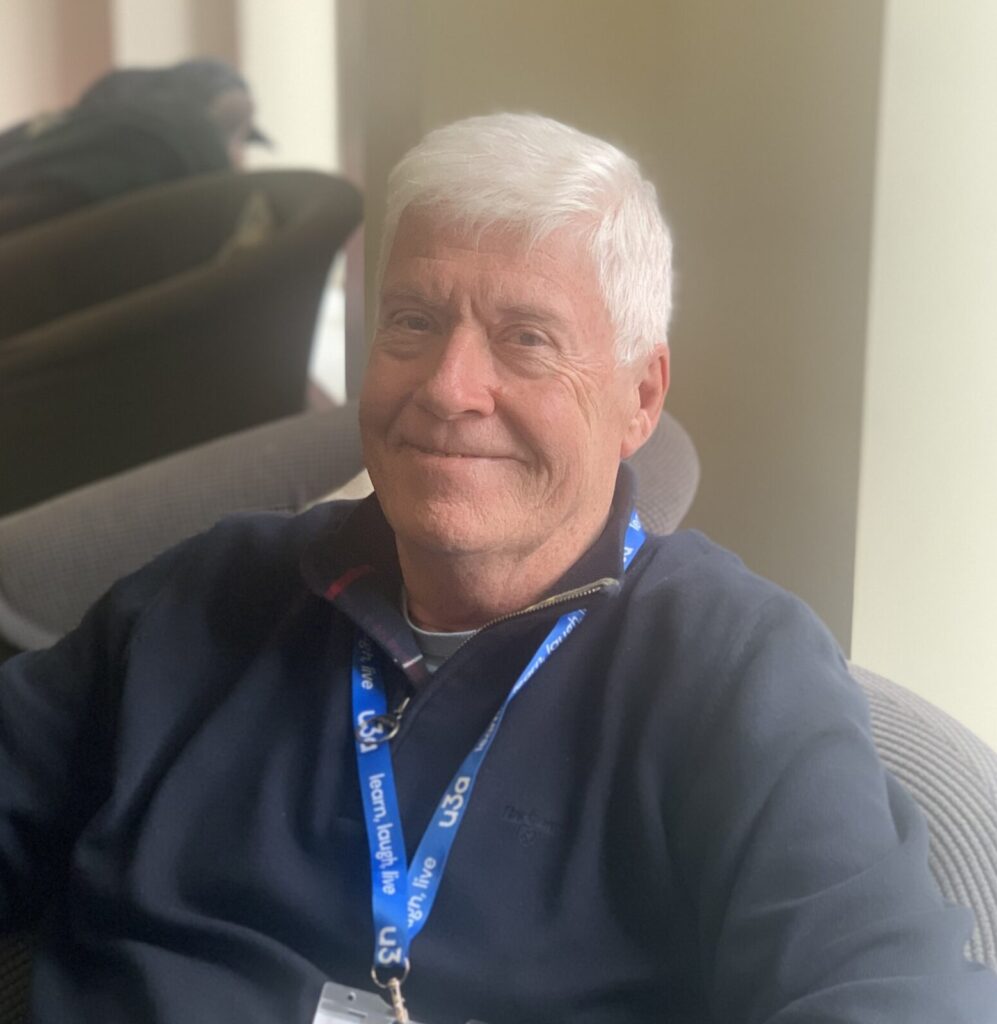 Mike Reece, Chairman of Shrewsbury u3a