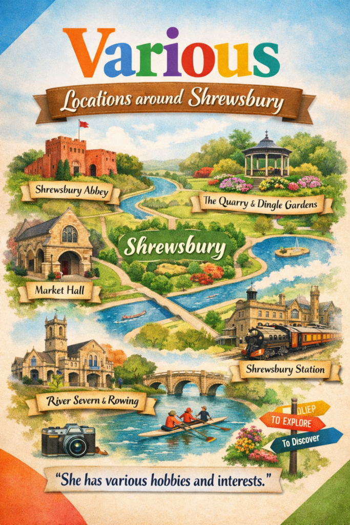 AI created image for Various Locations around Shrewsbury