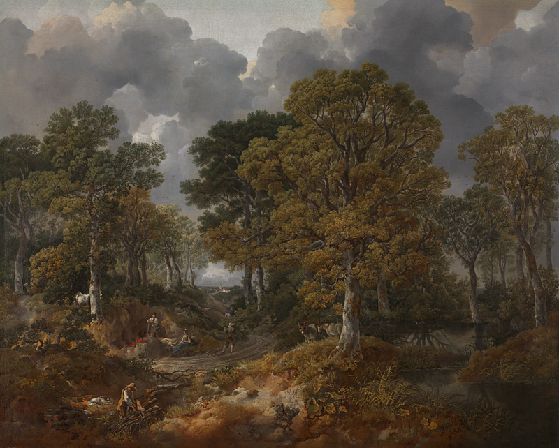 Thomas Gainsborough. Cornard Wood. 1748