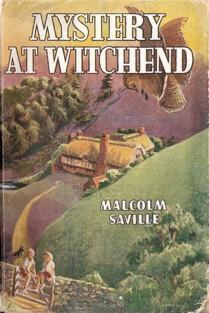 MAlcolm Saville Mystery at Witchend book cover