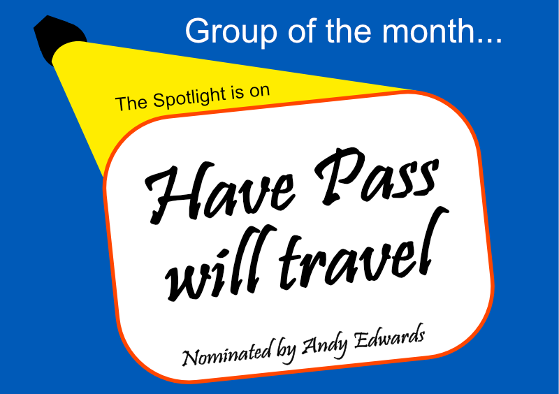 The Spotlight is on.... Have Pass will Travel